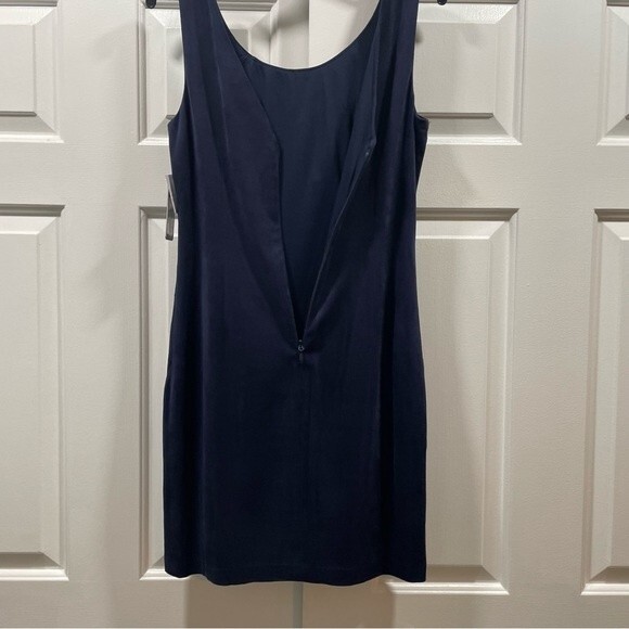 NWT Guess Blue and Black Starburst Dress Size 8 - Picture 8 of 11